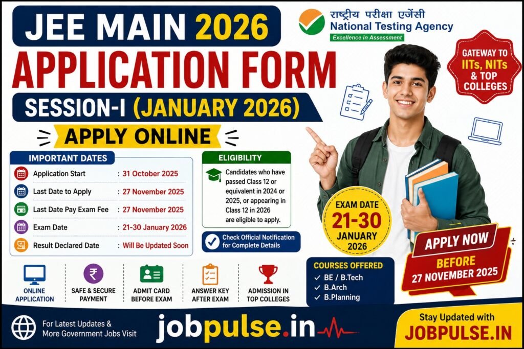 NTA JEE Main 2026