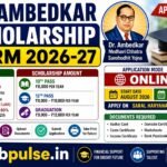Dr. Ambedkar Scholarship Form 2026-27