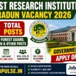 Forest Research Institute Dehradun Vacancy 2026