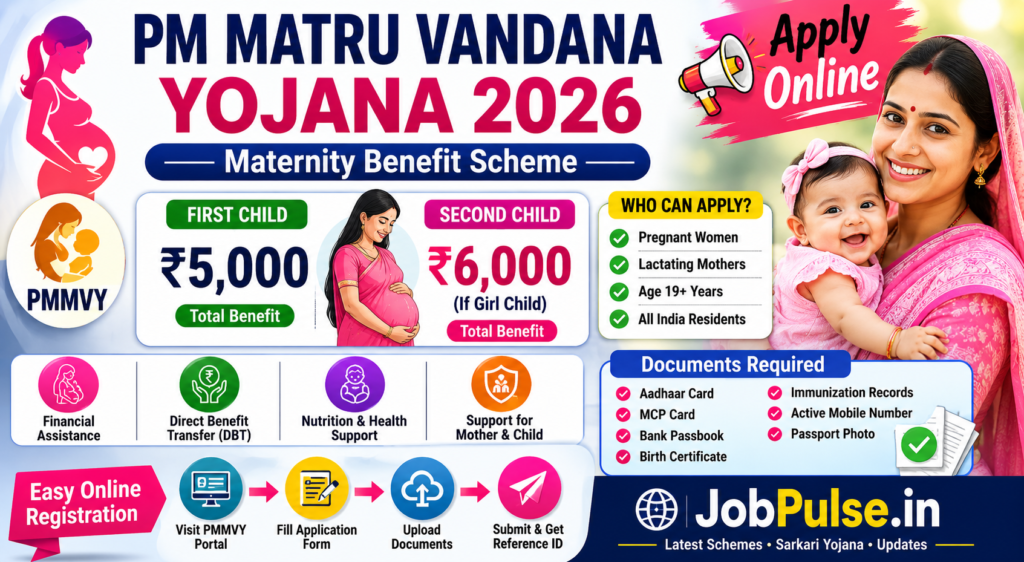 PM Matru Vandana Yojana 2026