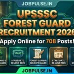 UPSSSC Forest Guard & Wildlife Guard Recruitment 2026