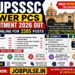 UPSSSC Lower PCS Recruitment 2026
