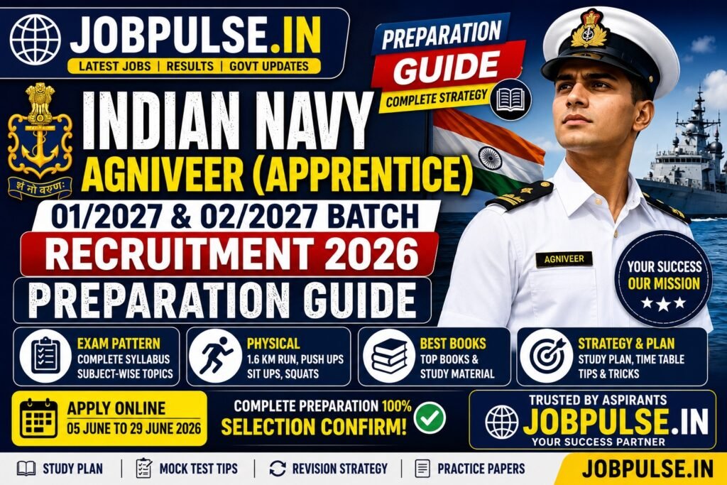 Indian Navy Agniveer Apprentice Recruitment 2026 Preparation Guide